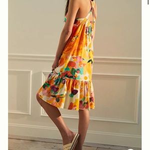 Daily Practice by Anthropologie Frida Cross Back Midi Dress